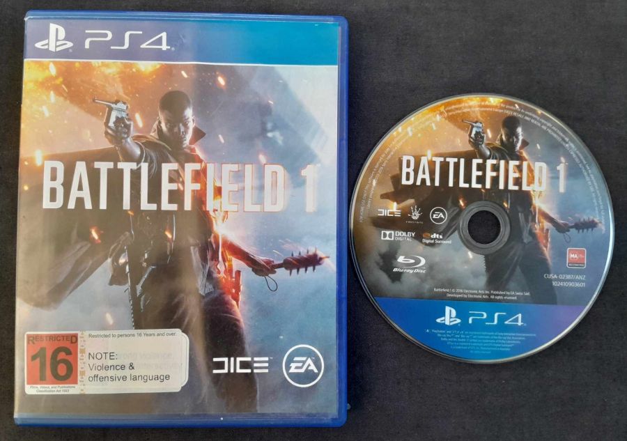 Battlefield 1 за ПС4 / PS4 / PLAYSTATION 4