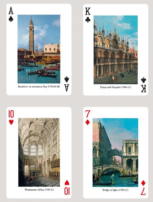 Карти за Игра Piatnik® – Canaletto & Bellotto - Image 3
