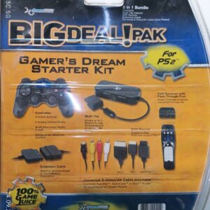 Комплект Аксесоари 5 в 1 # BigDeal Pak за ПС2 /PS2 / Playstation 2