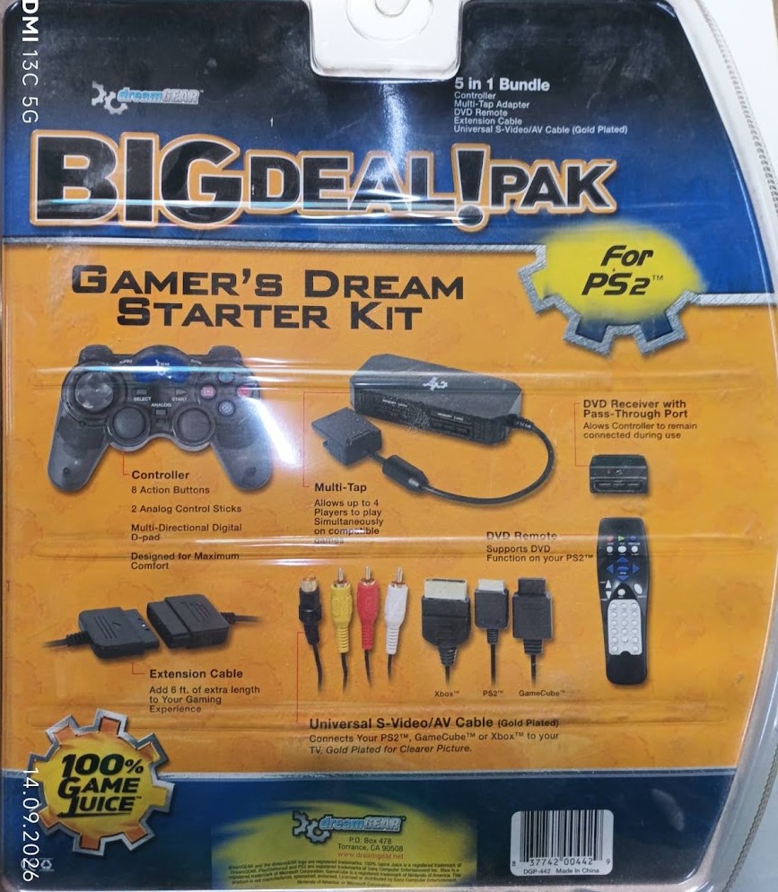 Комплект Аксесоари 5 в 1 # BigDeal Pak за ПС2 /PS2 / Playstation 2 - Image 2