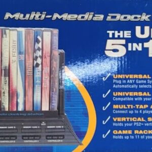 Докинг станция # Мултимедия 5 в 1 за ПС2 / PS2 / Playstation 2